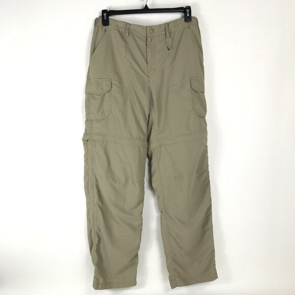 NWOT REI Co-op Sahara Convertible Pants Women's Plus Size 14 Khaki Nylon Outdoor - Picture 1 of 12